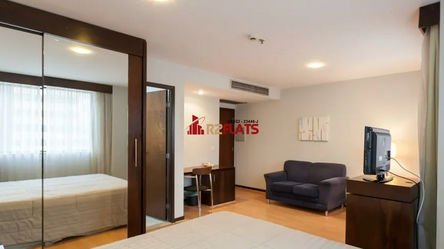 Foto 1 de Flat com 1 Quarto para alugar, 29m² em Itaim Bibi, São Paulo