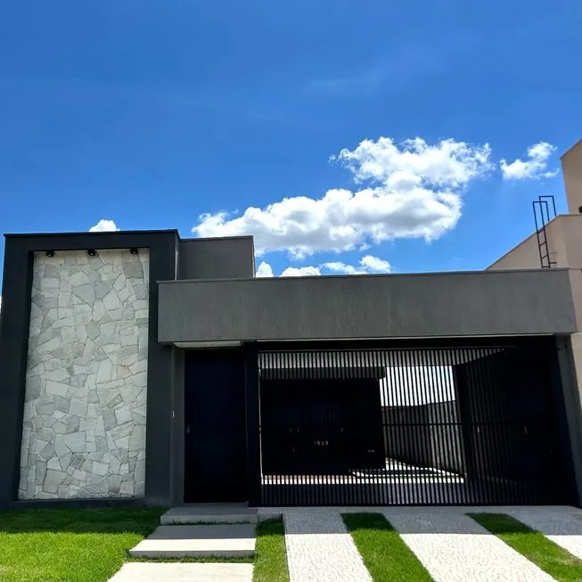 Foto 1 de Casa com 3 Quartos à venda, 162m² em Jardins Bolonha, Senador Canedo