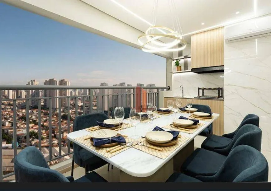 Foto 1 de Apartamento com 2 Quartos à venda, 64m² em Belém, São Paulo