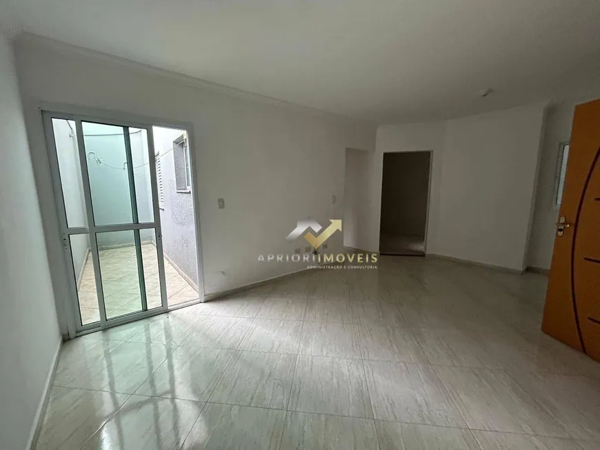 Foto 1 de Apartamento com 3 Quartos para venda ou aluguel, 90m² em Vila Alzira, Santo André