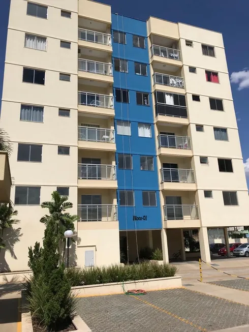 Foto 1 de Apartamento com 3 Quartos à venda, 67m² em Sítios Santa Luzia, Aparecida de Goiânia