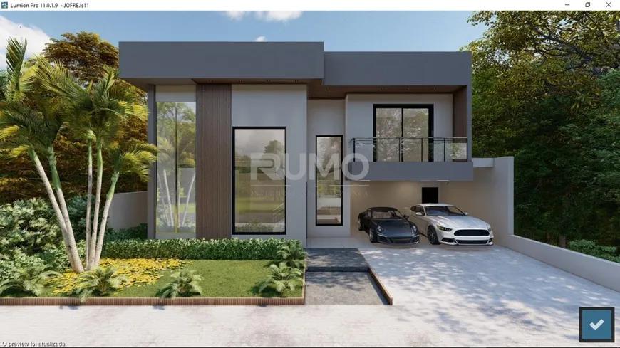 Foto 1 de Casa de Condomínio com 4 Quartos à venda, 300m² em Jardim Recanto, Valinhos