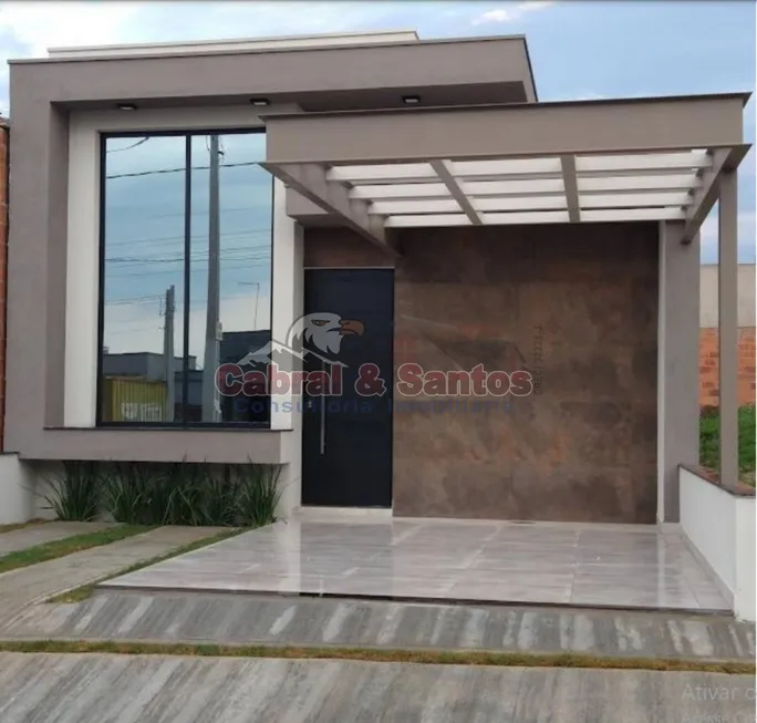 Foto 1 de Casa de Condomínio com 3 Quartos à venda, 120m² em Jardim Toscana , Indaiatuba