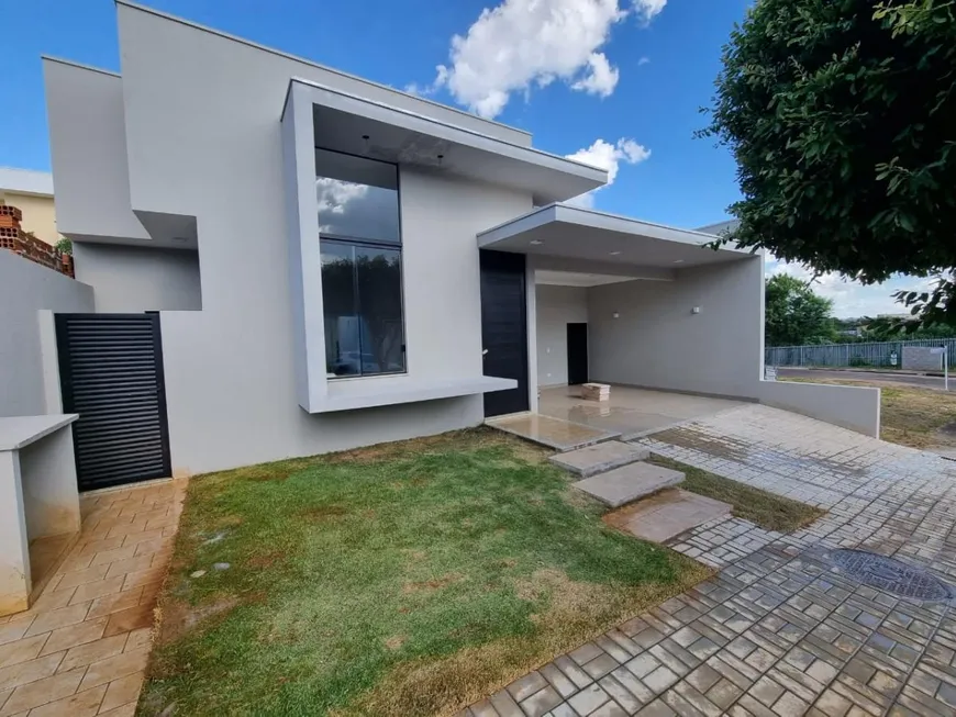 Foto 1 de Casa de Condomínio com 3 Quartos à venda, 252m² em Porto Seguro Residence, Presidente Prudente