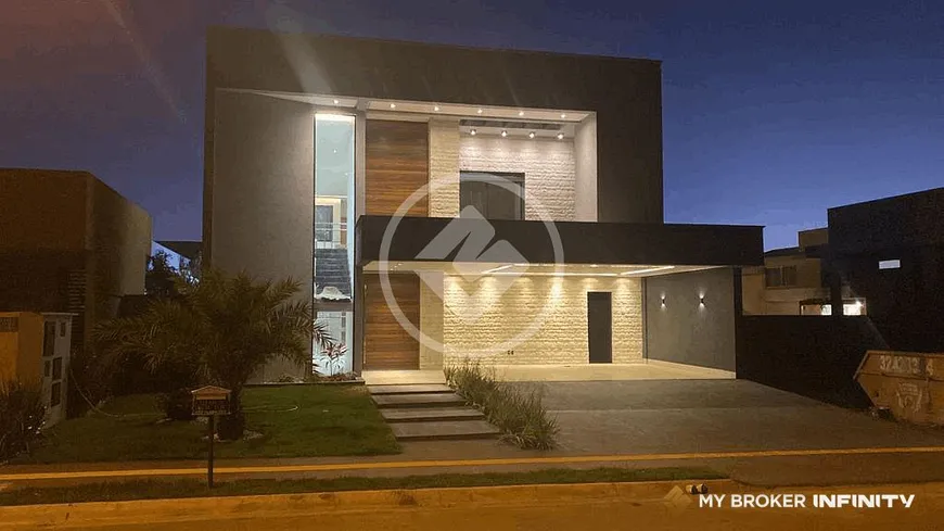 Foto 1 de Casa de Condomínio com 4 Quartos à venda, 350m² em Residencial Goiânia Golfe Clube, Goiânia