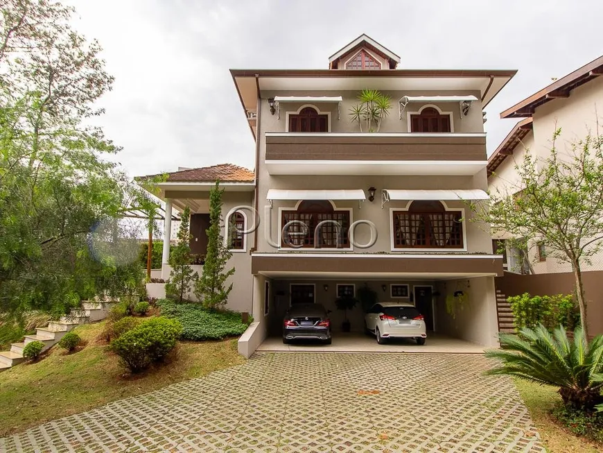 Foto 1 de Casa de Condomínio com 4 Quartos à venda, 490m² em Jardim Paiquerê, Valinhos