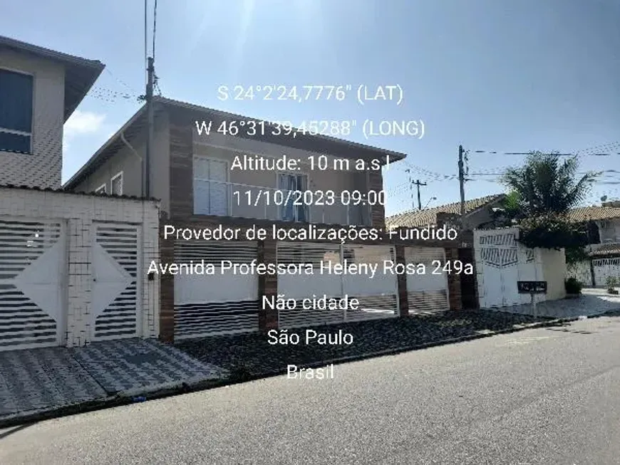 Foto 1 de Casa com 2 Quartos à venda, 10m² em Melvi, Praia Grande