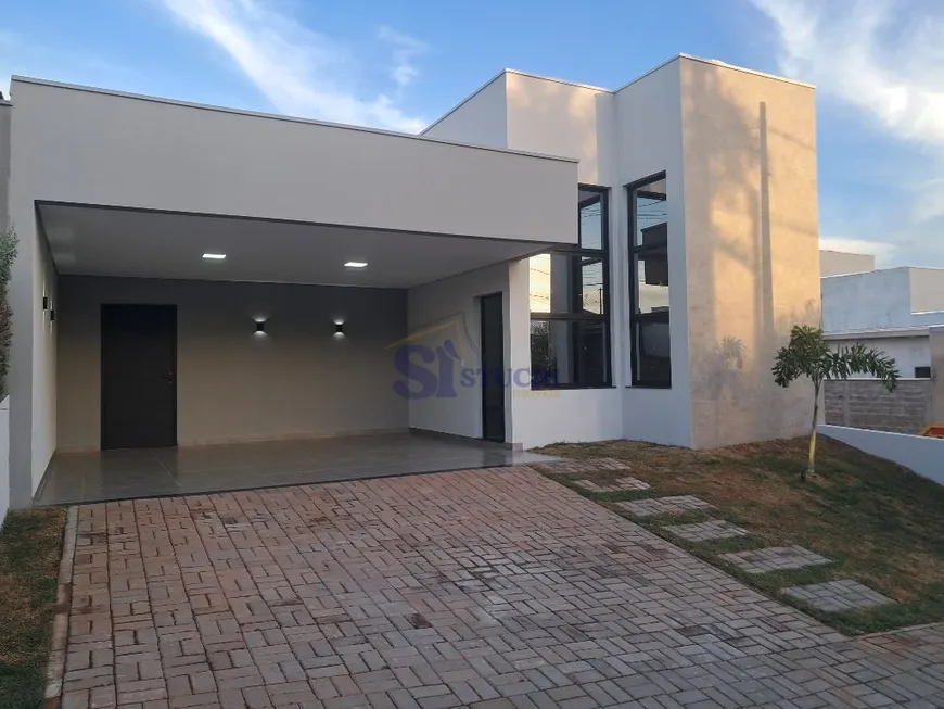 Foto 1 de Casa de Condomínio com 3 Quartos à venda, 144m² em Jardim Serra Azul, Araraquara