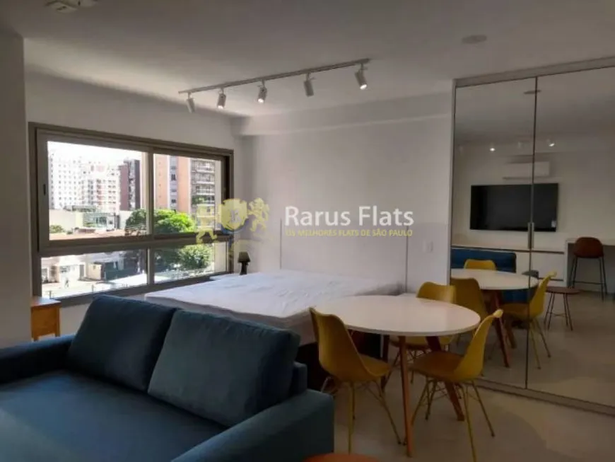 Foto 1 de Flat com 1 Quarto para alugar, 40m² em Itaim Bibi, São Paulo