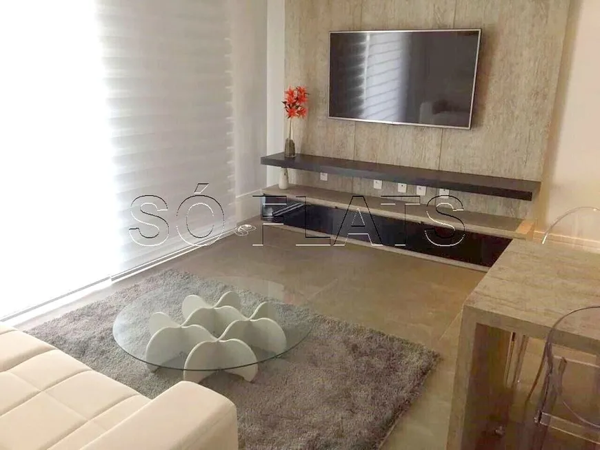 Foto 1 de Flat com 1 Quarto à venda, 76m² em Vila Nova Conceição, São Paulo