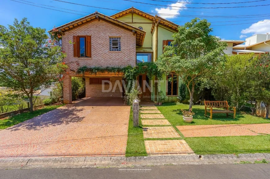 Foto 1 de Casa de Condomínio com 4 Quartos à venda, 350m² em Condominio Residencial Terras do Caribe, Valinhos