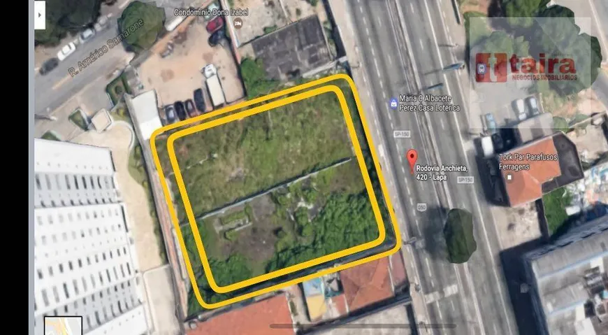 Foto 1 de Lote/Terreno à venda, 1870m² em Vila Moinho Velho, São Paulo