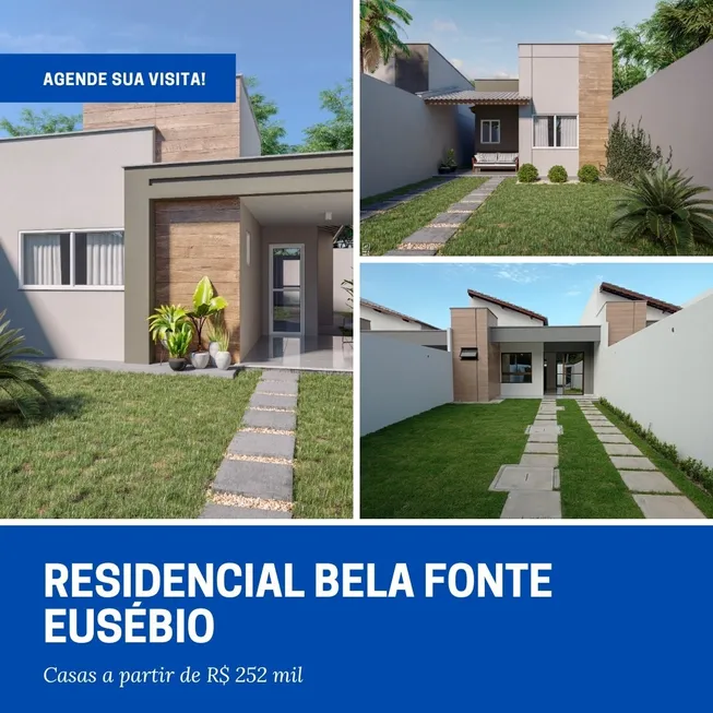 Foto 1 de Casa com 2 Quartos à venda, 85m² em Tamatanduba, Eusébio