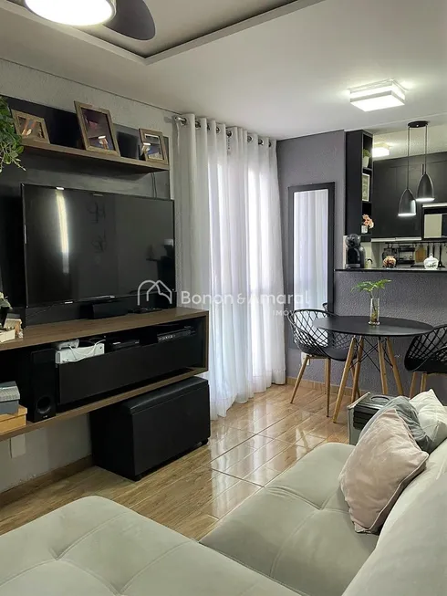 Foto 1 de Apartamento com 2 Quartos à venda, 47m² em Parque das Cachoeiras, Campinas