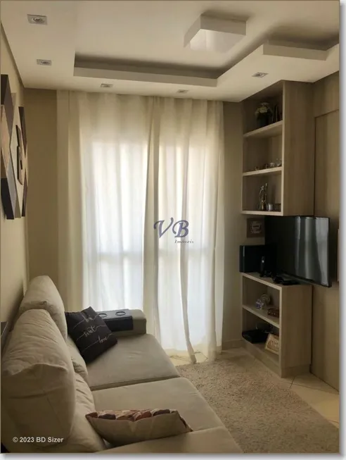 Foto 1 de Apartamento com 2 Quartos à venda, 48m² em Vila Palmares, Santo André