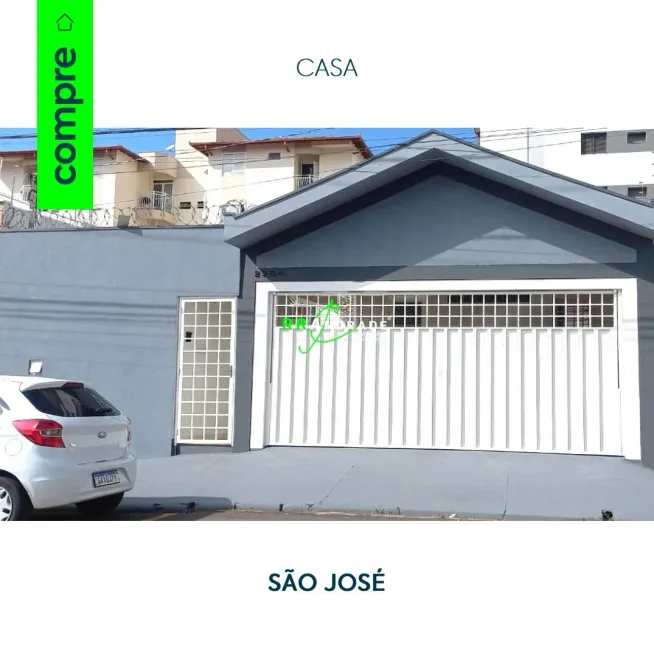 Foto 1 de Casa com 3 Quartos à venda, 150m² em São José, Franca