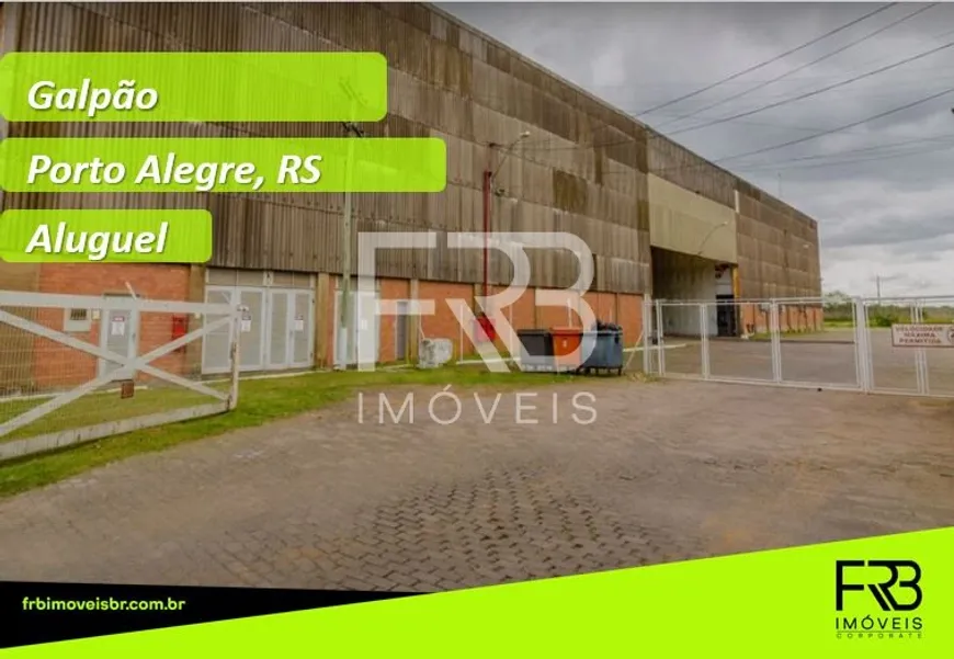 Foto 1 de Galpão/Depósito/Armazém para alugar, 1600m² em Anchieta, Porto Alegre