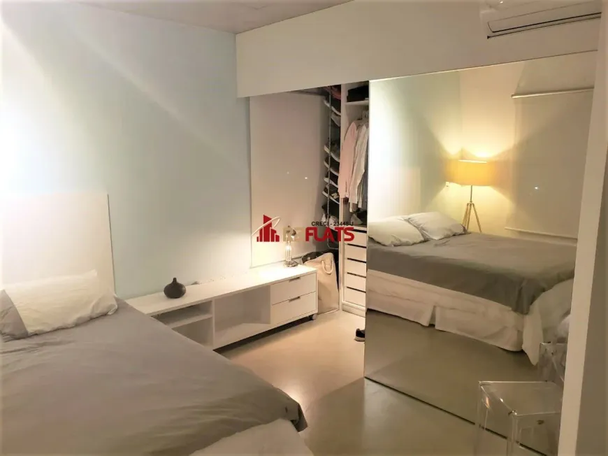 Foto 1 de Flat com 1 Quarto à venda, 70m² em Brooklin, São Paulo