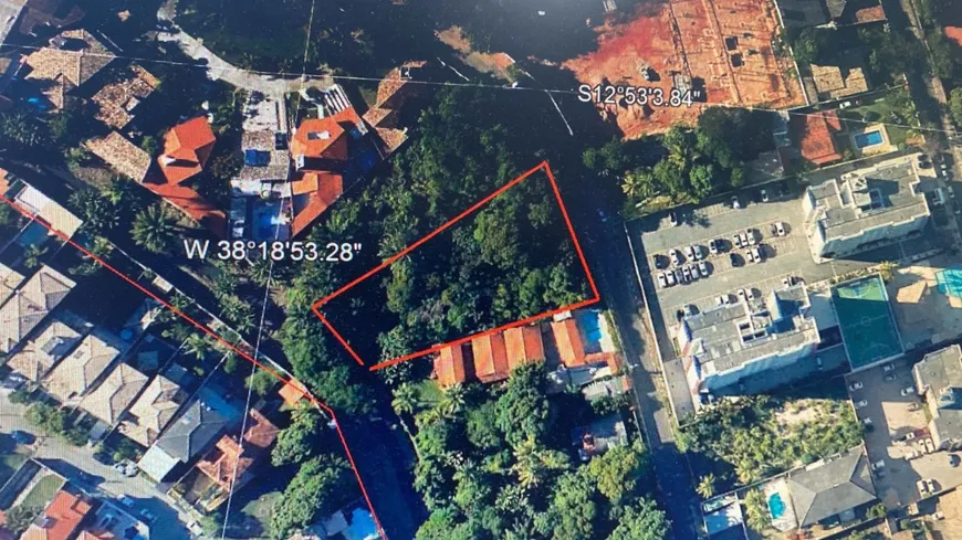 Foto 1 de Lote/Terreno à venda, 1450m² em Pitangueiras, Lauro de Freitas