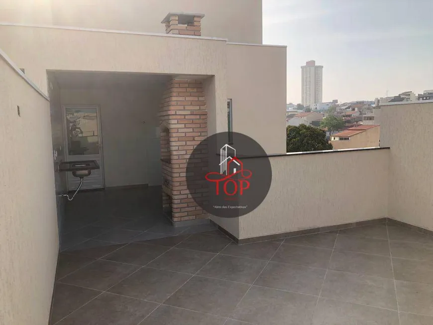 Foto 1 de Cobertura com 2 Quartos à venda, 78m² em Vila Curuçá, Santo André