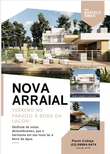 Foto 1 de Lote/Terreno à venda, 360m² em , Arraial do Cabo