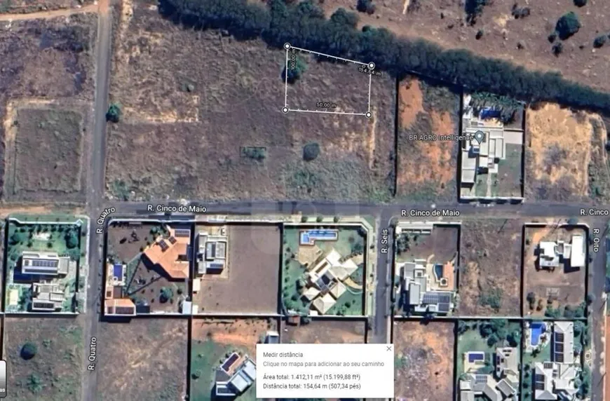 Foto 1 de Lote/Terreno à venda, 1410m² em Jardim Panorama, Araguari