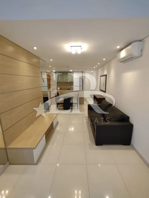 Foto 1 de Flat com 2 Quartos para alugar, 75m² em Brooklin, São Paulo