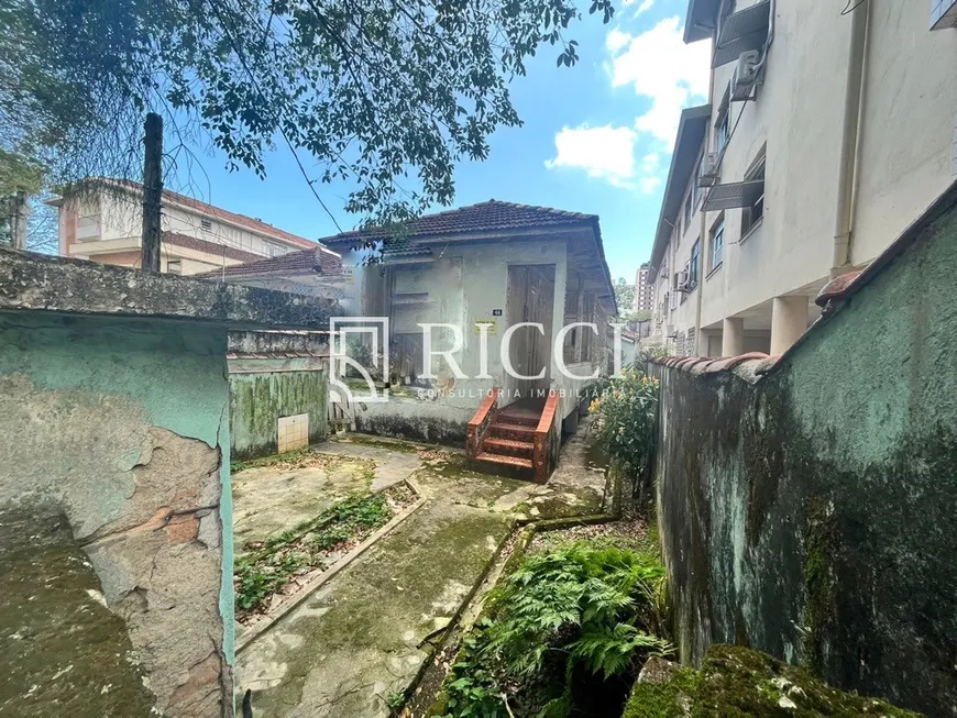 Foto 1 de Lote/Terreno à venda, 344m² em Campo Grande, Santos