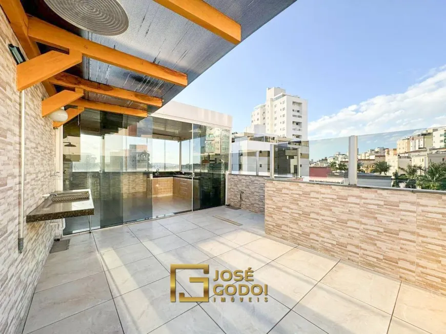 Foto 1 de Cobertura com 4 Quartos à venda, 220m² em Castelo, Belo Horizonte