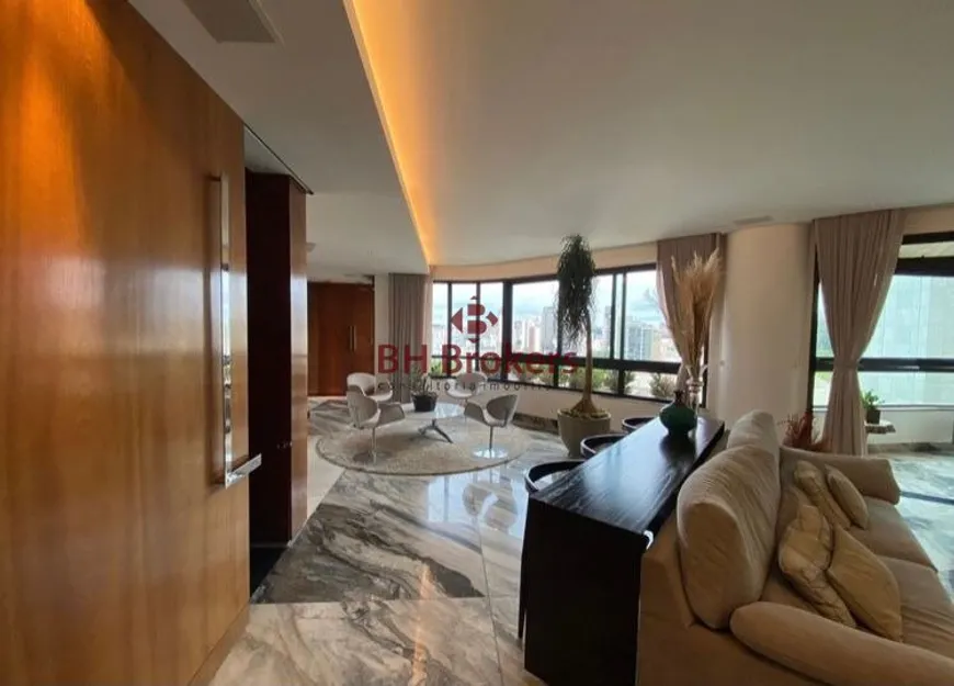 Foto 1 de Apartamento com 4 Quartos para alugar, 280m² em Serra, Belo Horizonte