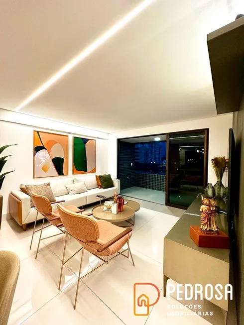 Foto 1 de Apartamento com 3 Quartos à venda, 127m² em Lagoa Nova, Natal