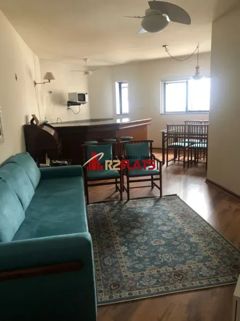 Foto 1 de Flat com 1 Quarto para alugar, 45m² em Jardim Paulista, São Paulo