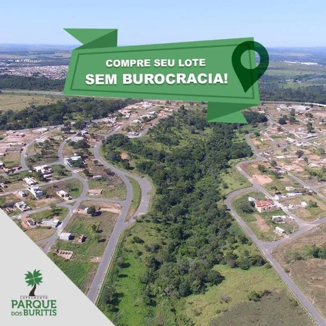 Foto 1 de Lote/Terreno à venda, 250m² em Residencial Parque dos Buritis, Senador Canedo