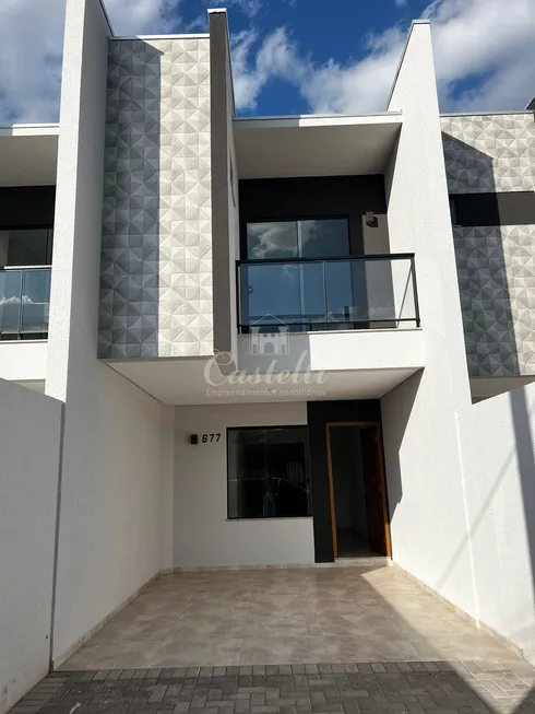 Foto 1 de Sobrado com 3 Quartos à venda, 96m² em Contorno, Ponta Grossa