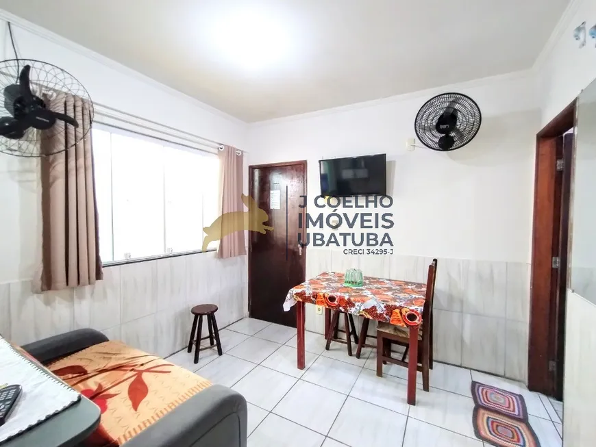 Foto 1 de Apartamento com 1 Quarto à venda, 30m² em Itaguá, Ubatuba