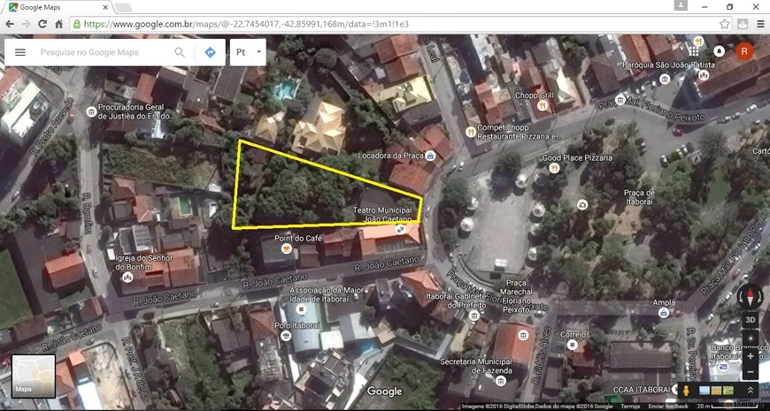 Foto 1 de Lote/Terreno à venda, 2474m² em Centro, Itaboraí