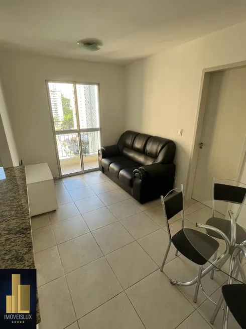 Foto 1 de Apartamento com 1 Quarto para alugar, 40m² em Morumbi, São Paulo