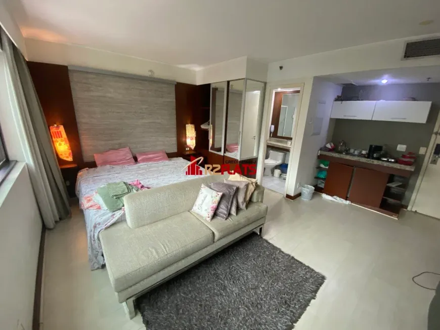 Foto 1 de Flat com 1 Quarto para alugar, 42m² em Brooklin, São Paulo