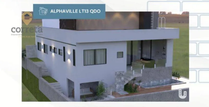 Foto 1 de Casa de Condomínio com 3 Quartos à venda, 244m² em Alphaville, Rio das Ostras