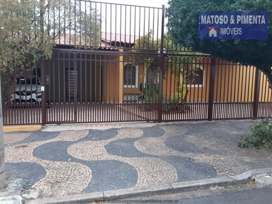 Foto 1 de Casa com 3 Quartos à venda, 195m² em Vila Proost de Souza, Campinas