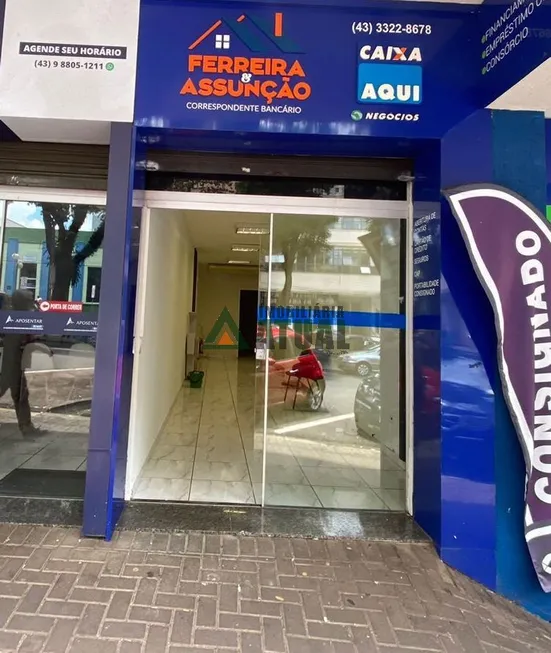 Foto 1 de Ponto Comercial para alugar, 40m² em Centro, Londrina