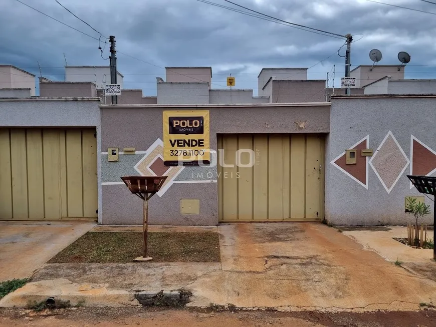 Foto 1 de Casa de Condomínio com 2 Quartos à venda, 72m² em Setor Pontakayana, Trindade