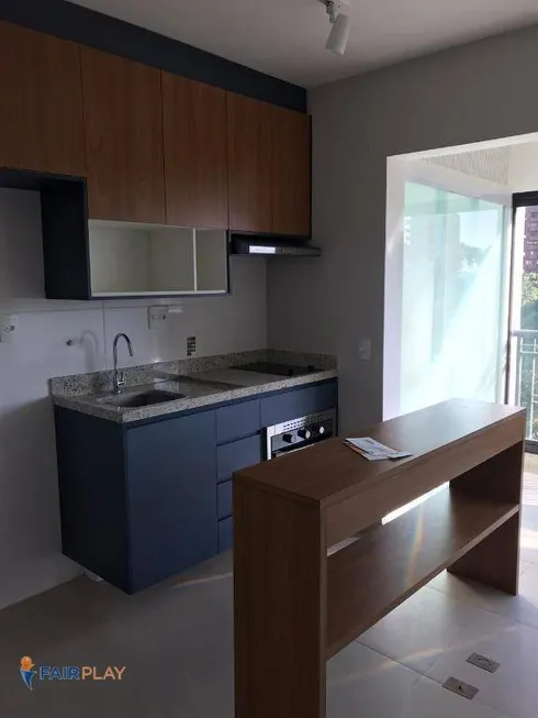 Foto 1 de Apartamento com 1 Quarto à venda, 38m² em Morumbi, São Paulo