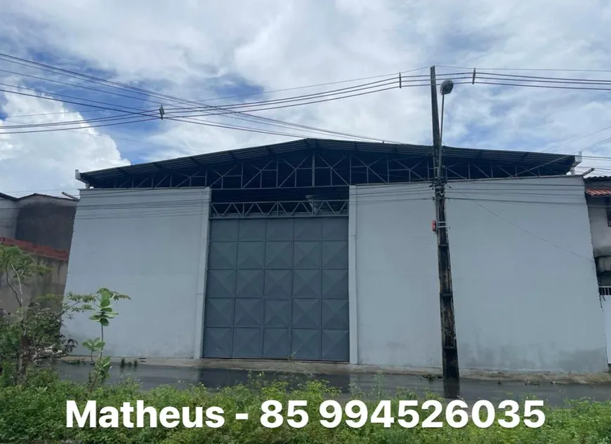 Foto 1 de Prédio Comercial com 1 Quarto para alugar, 850m² em Passaré, Fortaleza