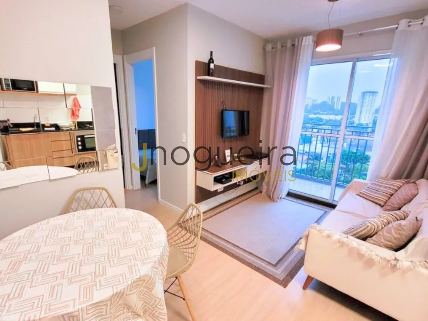 Foto 1 de Apartamento com 2 Quartos à venda, 46m² em Santo Amaro, São Paulo