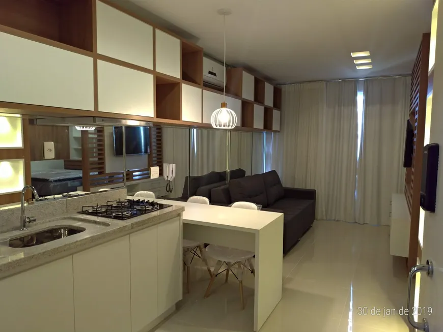 Foto 1 de Apartamento com 1 Quarto para alugar, 34m² em Setor Bueno, Goiânia