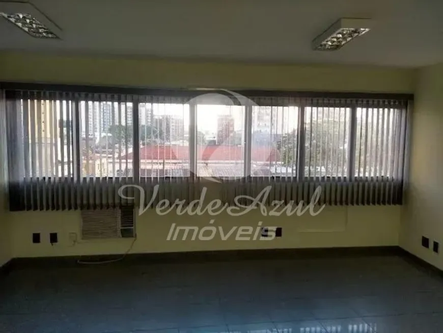 Foto 1 de Sala Comercial com 1 Quarto para alugar, 43m² em Centro, Campinas