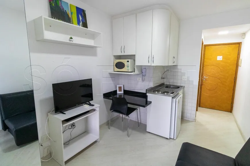 Foto 1 de Flat com 1 Quarto para alugar, 27m² em Pinheiros, São Paulo