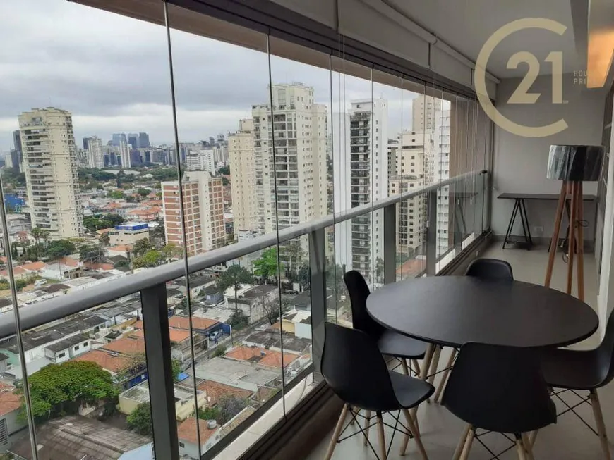 Foto 1 de Apartamento com 1 Quarto para alugar, 85m² em Brooklin, São Paulo