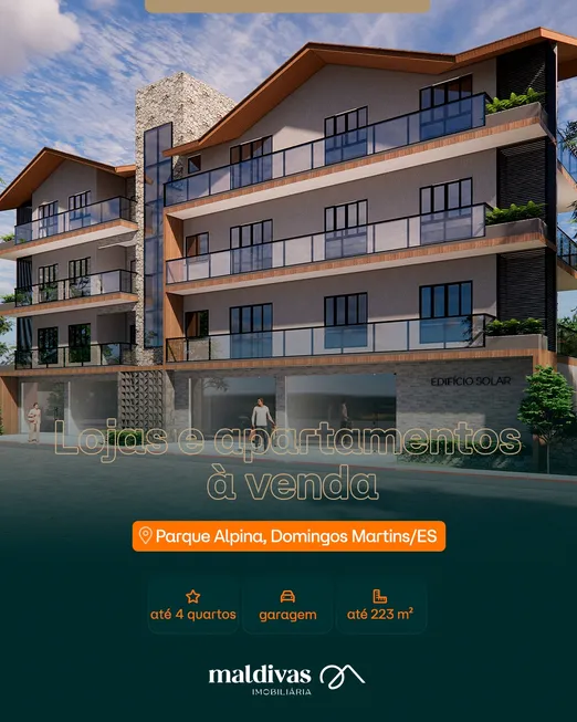 Foto 1 de Apartamento com 2 Quartos à venda, 82m² em Ponto Alto, Domingos Martins